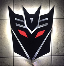 Load image into Gallery viewer, Decepticon Transformers LED Sign