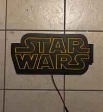 Load image into Gallery viewer, Star Wars LED Sign
