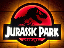 Load image into Gallery viewer, Jurassic Park LED Sign
