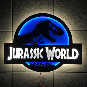 Jurassic Park LED Sign