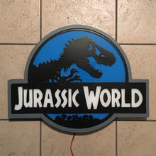 Load image into Gallery viewer, Jurassic Park LED Sign
