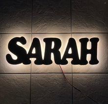 Load image into Gallery viewer, Illuminated Name Sign/Nightlight/Kid&#39;s Room Decor
