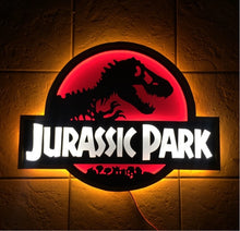 Load image into Gallery viewer, Jurassic Park LED Sign
