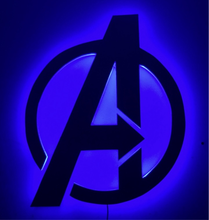 Load image into Gallery viewer, Avengers Logo LED Sign
