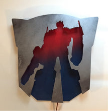 Load image into Gallery viewer, Optimus Prime Transformers LED Sign
