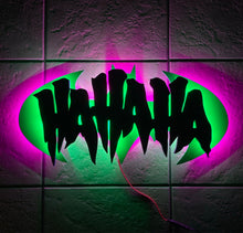 Load image into Gallery viewer, Joker HAHAHA LED Sign
