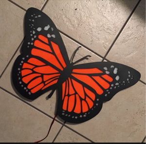 Monarch Butterfly LED Sign