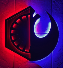 Load image into Gallery viewer, Rebel Alliance LED Sign
