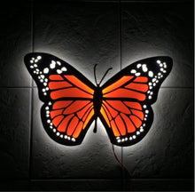 Load image into Gallery viewer, Monarch Butterfly LED Sign
