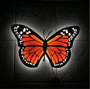 Monarch Butterfly LED Sign