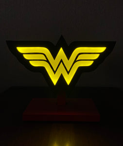 Wonder Woman LED Sign