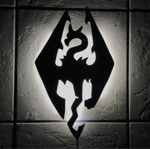 Skyrim LED Sign