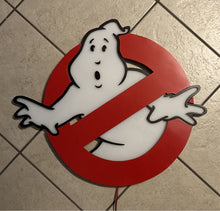 Load image into Gallery viewer, Ghostbusters Logo LED Sign
