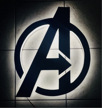 Load image into Gallery viewer, Avengers Logo LED Sign
