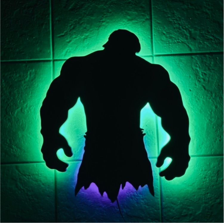 The Incredible Hulk LED Sign