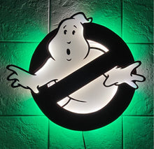 Load image into Gallery viewer, Ghostbusters Logo LED Sign
