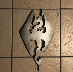 Skyrim LED Sign